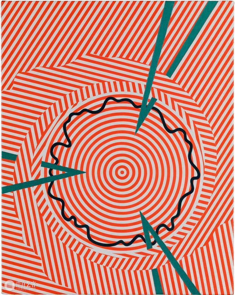 今日生日 | 托马·阿布茨 （Tomma Abts） 托马 阿布茨 Tomma Abts 生日 阿布茨Tomma 上图 Fimme 丙烯 油彩 崇真艺客