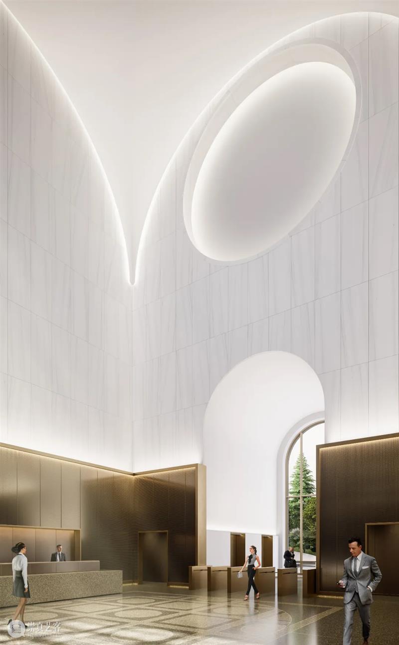 建筑丨Snøhetta+Gensler 翻新菲利普约翰逊经典作品，大堂改造完成！ 视频资讯 中国舞台美术学会 建筑 大堂 约翰逊 作品 丨Sn 菲利普 上方 中国舞台美术学会 右上 星标 崇真艺客