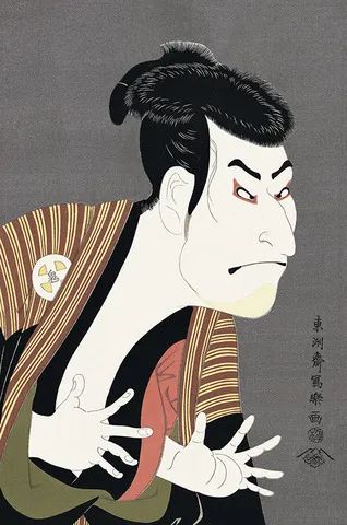 浮世绘名家录·肆 | 横空出世又消失不见的东洲斋写乐 浮世绘名家录 东洲斋 浮世 版画 高峰 东洲斋写乐 艺术 激流 写乐 学界 崇真艺客