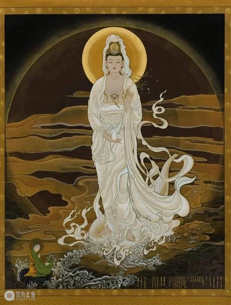 水月观音圣像分布在全球各地 ，保佑着我们！ 水月观音 圣像 全球 各地 上方 青铜器 账号 人与人 缘份 缘分 崇真艺客