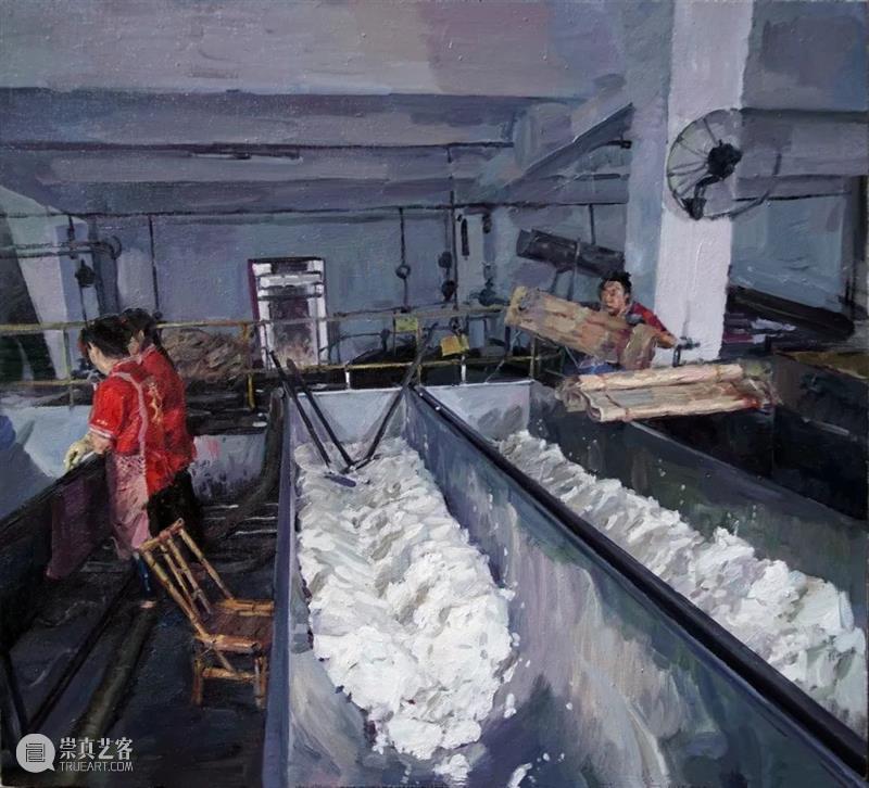 《ORIGIN》2022广州美术学院附中师生作品展 —— 教师篇 ORIGIN 广州美术学院附中 师生 作品展 教师 大埔老县城 丁松坚 布面 油画 恰同学少年之三 崇真艺客
