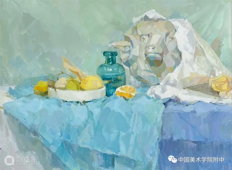 用【国美附中】的色彩静物作品狠狠的打你脸，没有高级灰不能上国美 ？ 国美附中 作品 色彩 静物 国美 色彩静物 前几天 小志 其中 很多人 崇真艺客