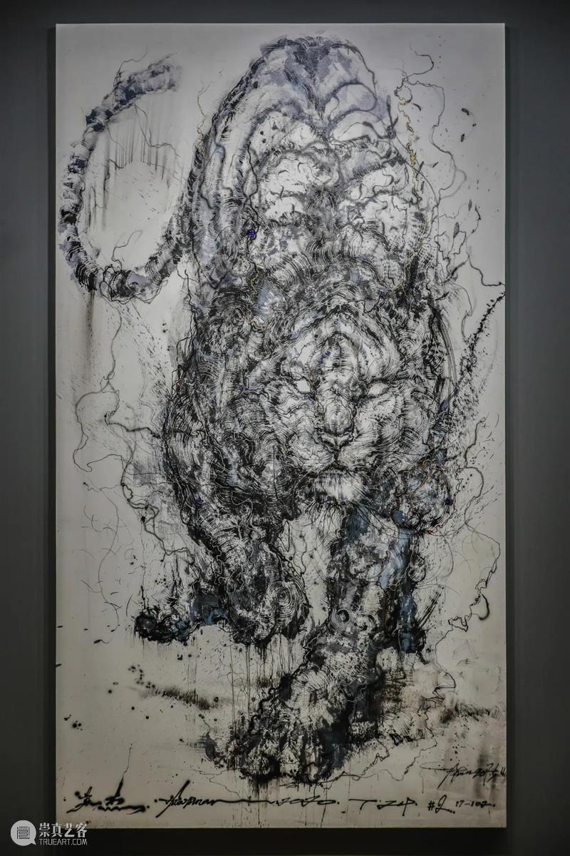 唐妮诗 - 上海：陈英杰虎年特展即将开幕｜Chen Yingjie solo show - The year of tiger 唐妮 上海 陈英杰 虎年 特展 权势 画廊 新展 绘画 心中 崇真艺客