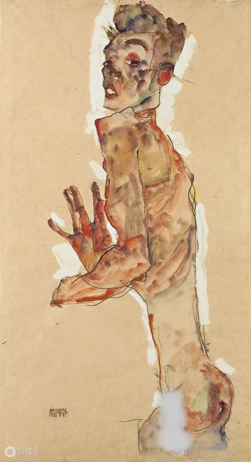 席勒:如何把情色和艺术结合到极致? 席勒 情色 艺术 极致 埃贡 表现主义 画家 人类 历史上 后世 崇真艺客