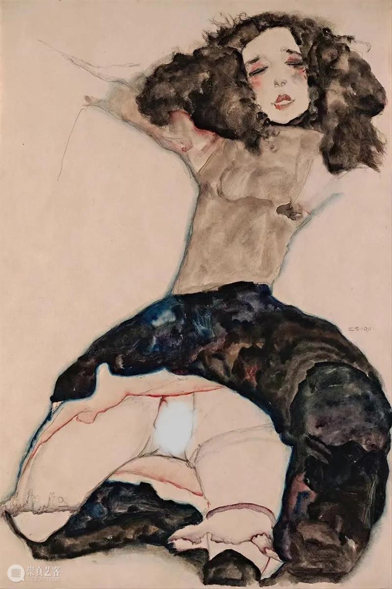 席勒:如何把情色和艺术结合到极致? 席勒 情色 艺术 极致 埃贡 表现主义 画家 人类 历史上 后世 崇真艺客