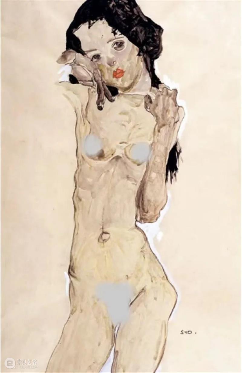 席勒:如何把情色和艺术结合到极致? 席勒 情色 艺术 极致 埃贡 表现主义 画家 人类 历史上 后世 崇真艺客