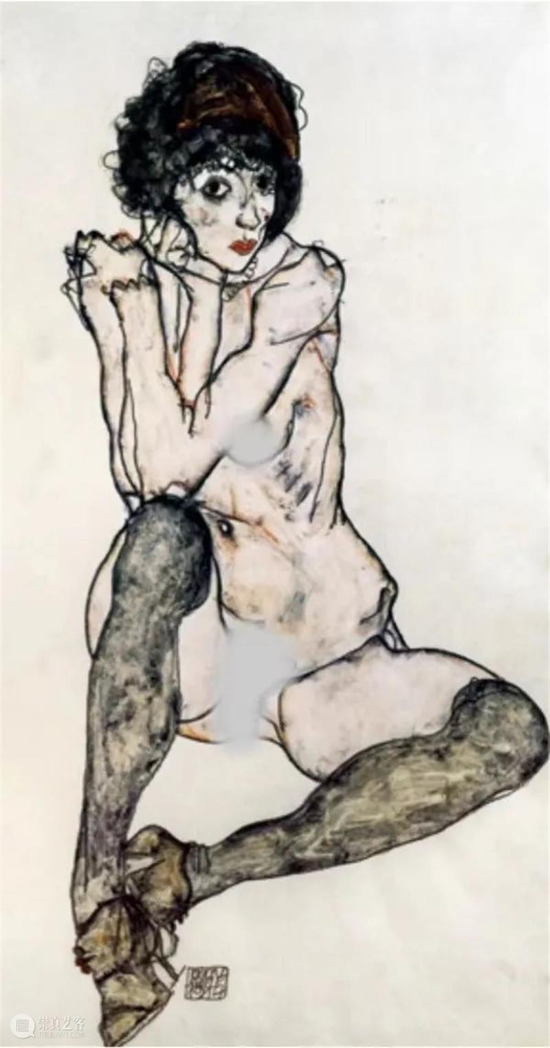 席勒:如何把情色和艺术结合到极致? 席勒 情色 艺术 极致 埃贡 表现主义 画家 人类 历史上 后世 崇真艺客