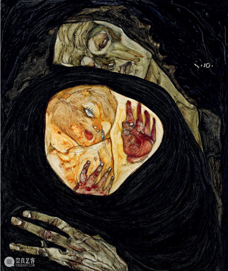 席勒:如何把情色和艺术结合到极致? 席勒 情色 艺术 极致 埃贡 表现主义 画家 人类 历史上 后世 崇真艺客