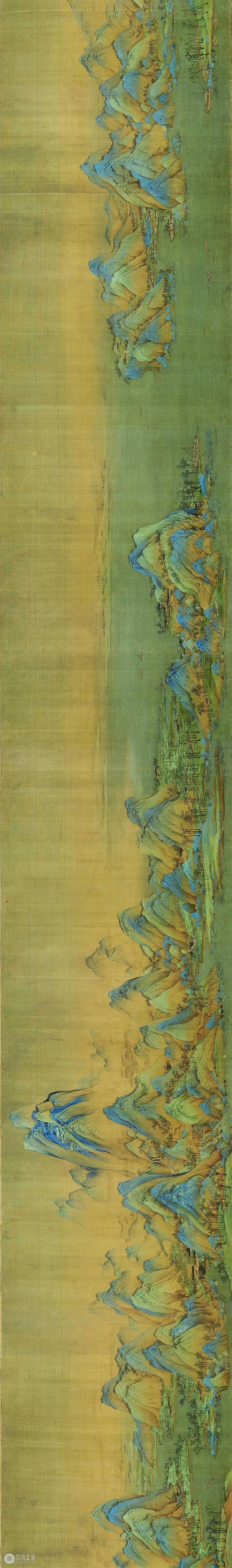 高清赏古画：只此青绿“千里江山图”免费下载 千里江山图 古画 王希孟 故宫博物院 作品 资料 北宋 画家 生卒 年代 崇真艺客