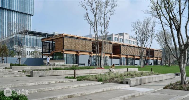 上海杨浦滨江人民城市建设展示馆,人人馆 / 同济原作设计工作室 人人馆 原作 工作室 上海杨浦滨江人民城市建设展示馆 同济 章鱼 北侧 混凝土 叠梁 杨浦 崇真艺客