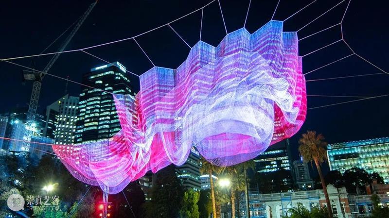 【IFA-艺术赏析】Janet Echelman | 色彩灵动的浪漫 Janet 艺术 IFA 色彩 天空 情绪 世界 一部分 珍妮特 埃克曼 崇真艺客