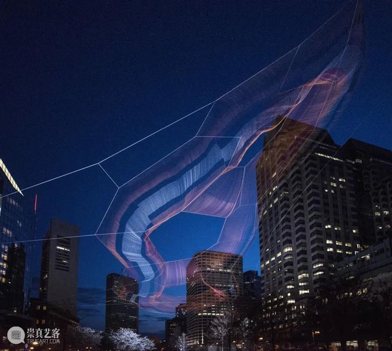 【IFA-艺术赏析】Janet Echelman | 色彩灵动的浪漫 Janet 艺术 IFA 色彩 天空 情绪 世界 一部分 珍妮特 埃克曼 崇真艺客