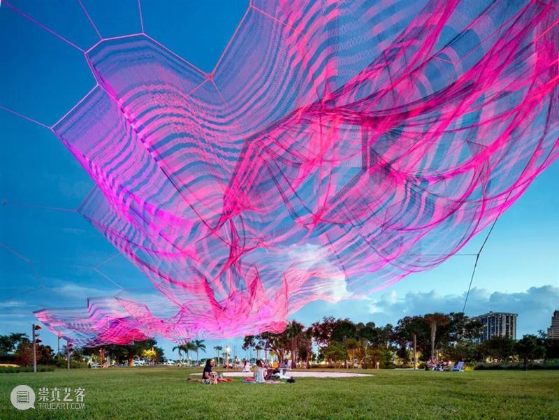 【IFA-艺术赏析】Janet Echelman | 色彩灵动的浪漫 Janet 艺术 IFA 色彩 天空 情绪 世界 一部分 珍妮特 埃克曼 崇真艺客