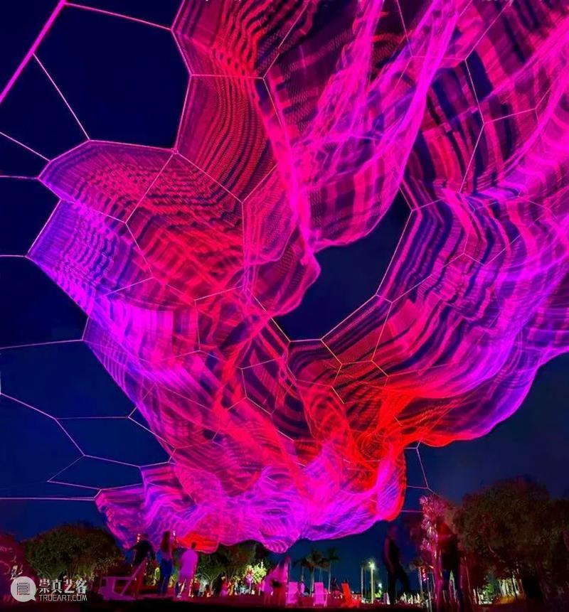 【IFA-艺术赏析】Janet Echelman | 色彩灵动的浪漫 Janet 艺术 IFA 色彩 天空 情绪 世界 一部分 珍妮特 埃克曼 崇真艺客