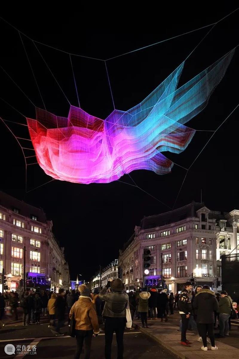 【IFA-艺术赏析】Janet Echelman | 色彩灵动的浪漫 Janet 艺术 IFA 色彩 天空 情绪 世界 一部分 珍妮特 埃克曼 崇真艺客