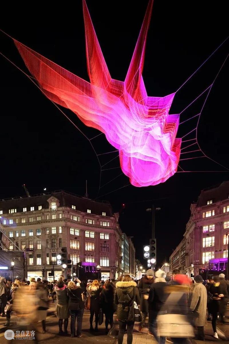 【IFA-艺术赏析】Janet Echelman | 色彩灵动的浪漫 Janet 艺术 IFA 色彩 天空 情绪 世界 一部分 珍妮特 埃克曼 崇真艺客