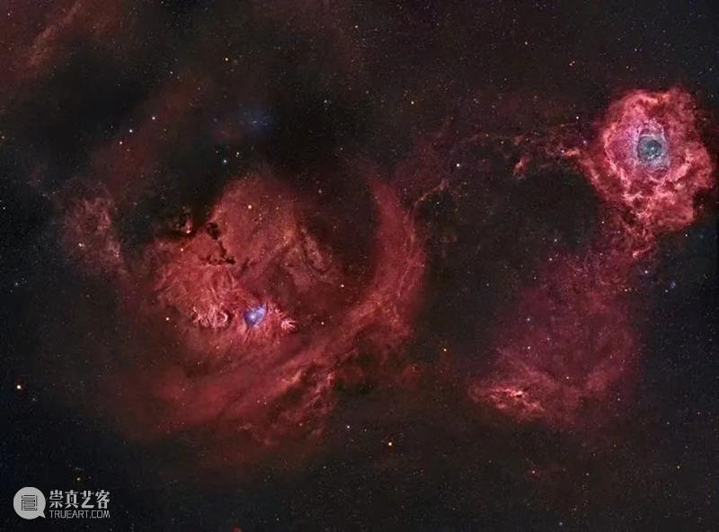 走！在情人节来一场星空盛宴 星空 盛宴 星星 宇宙 礼物 指环星云 梅西耶 戒指 NASA 光污染 崇真艺客
