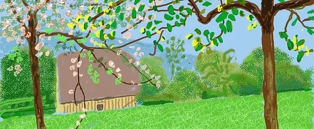 Newsstand245｜春天终将来临，大卫·霍克尼重新发现绘画 大卫·霍克尼 Newsstand 经典 创意 商业 文化 资讯 动态 一早 文化力通讯 崇真艺客