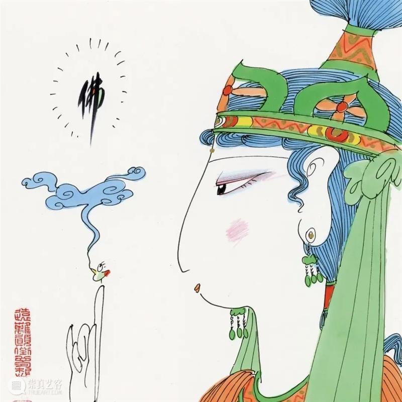 E-BIDDING 第36期丨蔡志忠：漫画弘扬中华文化 蔡志忠 文化 漫画 中华 BIDDING 绘画 作品 专场 线上 时间 崇真艺客