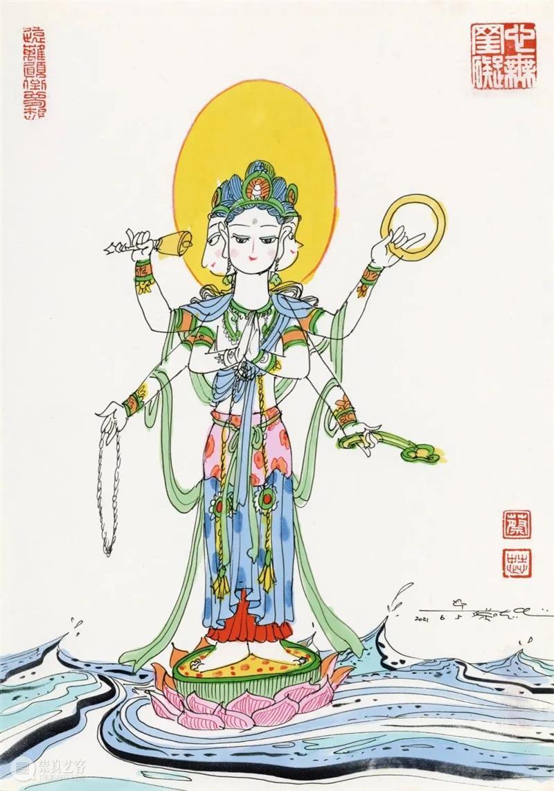 E-BIDDING 第36期丨蔡志忠：漫画弘扬中华文化 蔡志忠 文化 漫画 中华 BIDDING 绘画 作品 专场 线上 时间 崇真艺客