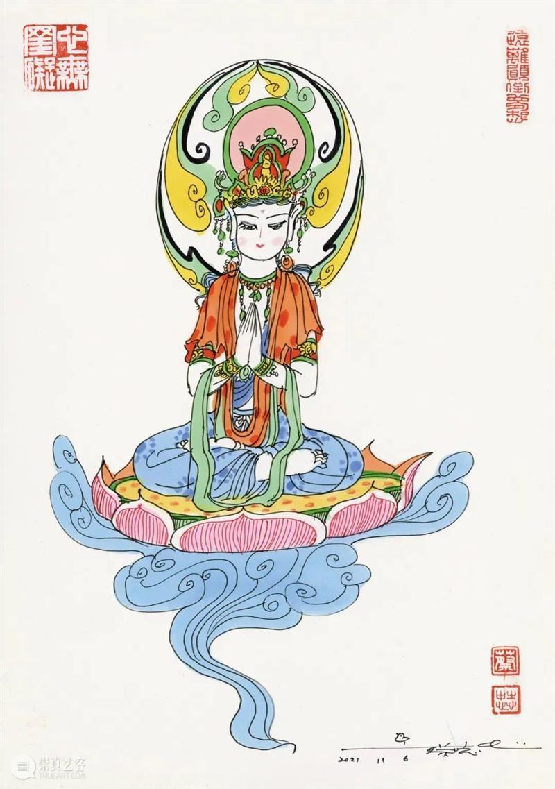 E-BIDDING 第36期丨蔡志忠：漫画弘扬中华文化 蔡志忠 文化 漫画 中华 BIDDING 绘画 作品 专场 线上 时间 崇真艺客