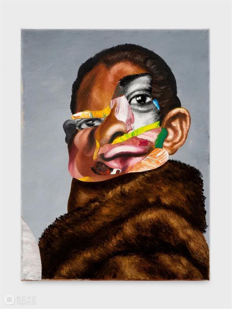 展览现场｜纳撒尼尔·玛丽·奎恩（Nathaniel Mary Quinn）@ 第戎当代艺术中心｜AR艺术家 艺术家 纳撒尼尔 玛丽 奎恩 第戎当代艺术中心 现场 纳撒尼尔·玛丽·奎恩 英国 学者 油画颜料 崇真艺客