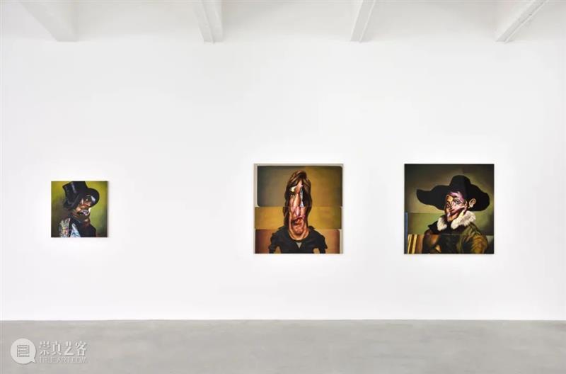 展览现场|纳撒尼尔·玛丽·奎恩(Nathaniel Mary Quinn)@ 第戎当代艺术中心|AR艺术家 艺术家 纳撒尼尔 玛丽 奎恩 第戎当代艺术中心 现场 纳撒尼尔·玛丽·奎恩 英国 学者 油画颜料 崇真艺客