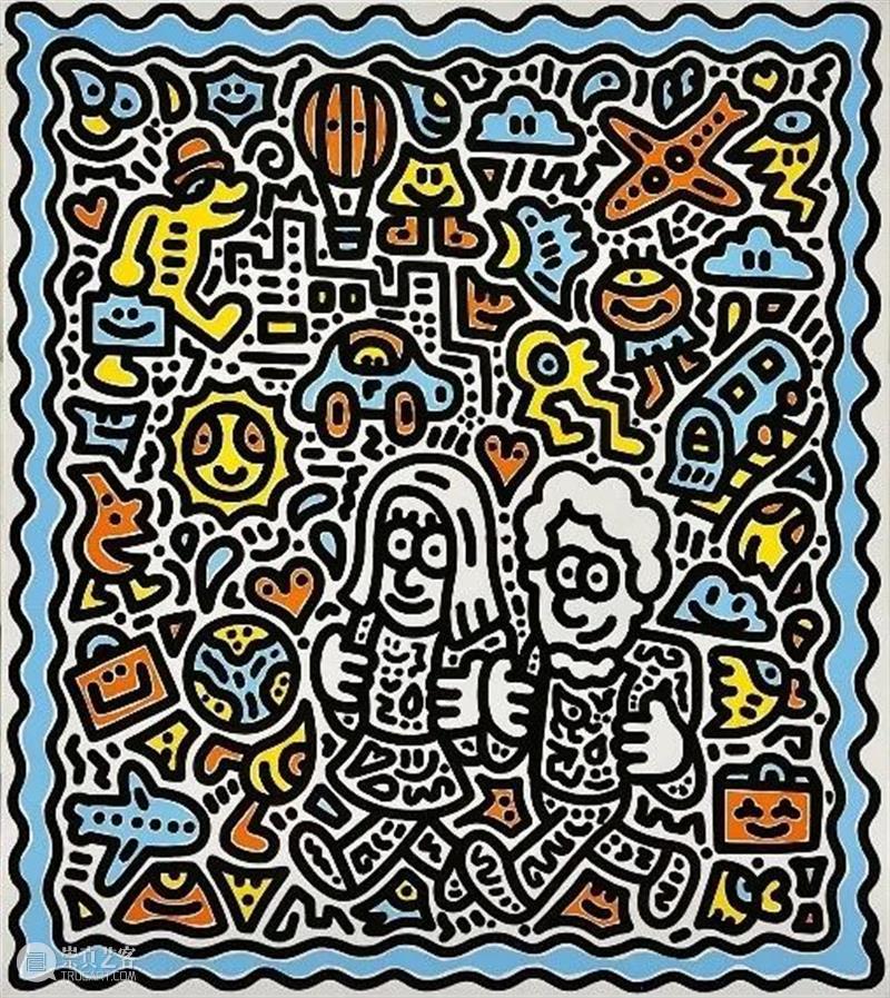 从黑白到色彩?坠入爱情的Mr Doodle涂鸦先生 Doodle涂鸦 先生 黑白 色彩 爱情 信息 全球 美术 馆个展 恋爱中 崇真艺客