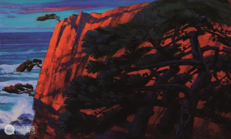 “山川魂魄——中国南方油画山水研究展”作品赏析 油画 山川 魂魄 南方 山水 中国 作品 研究展 张祖英 群山苏醒 崇真艺客