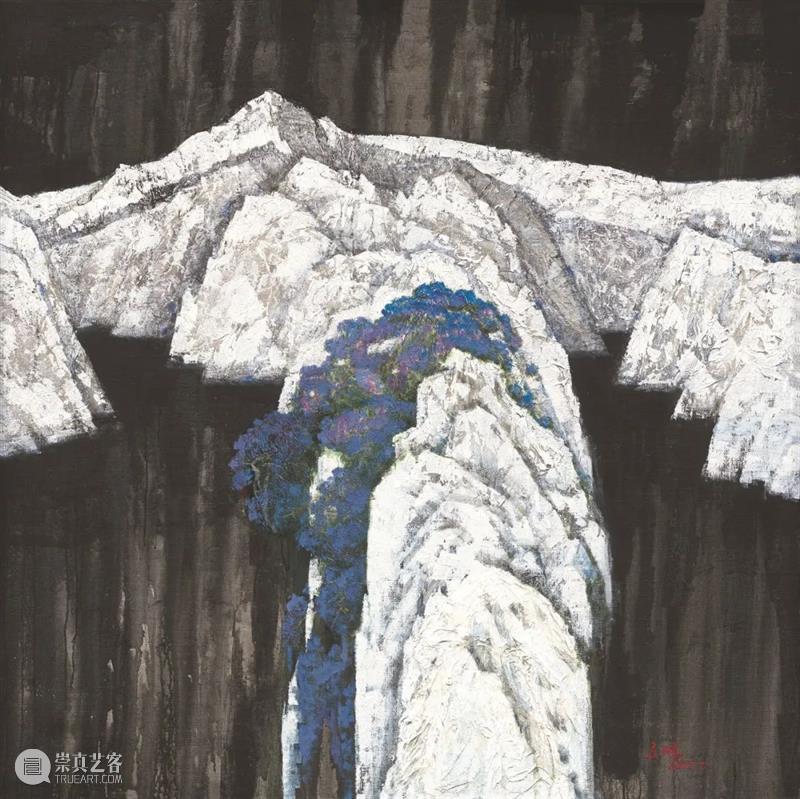 “山川魂魄——中国南方油画山水研究展”作品赏析 油画 山川 魂魄 南方 山水 中国 作品 研究展 张祖英 群山苏醒 崇真艺客