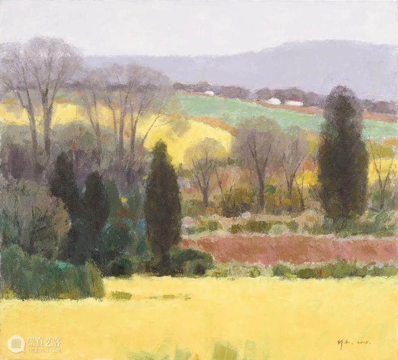 “山川魂魄——中国南方油画山水研究展”作品赏析 油画 山川 魂魄 南方 山水 中国 作品 研究展 张祖英 群山苏醒 崇真艺客