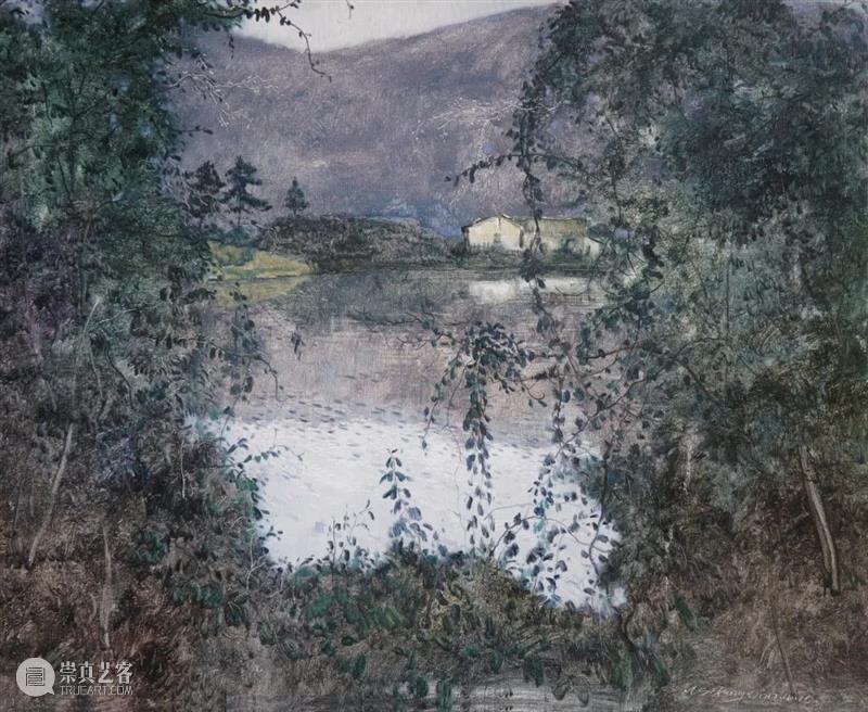 “山川魂魄——中国南方油画山水研究展”作品赏析 油画 山川 魂魄 南方 山水 中国 作品 研究展 张祖英 群山苏醒 崇真艺客