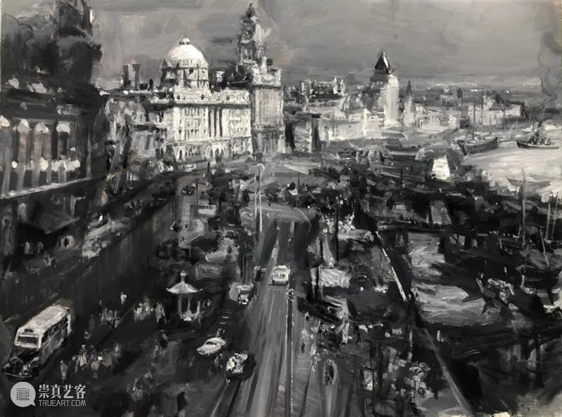 “山川魂魄——中国南方油画山水研究展”作品赏析 油画 山川 魂魄 南方 山水 中国 作品 研究展 张祖英 群山苏醒 崇真艺客