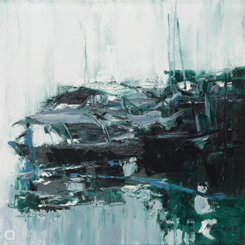 “山川魂魄——中国南方油画山水研究展”作品赏析 油画 山川 魂魄 南方 山水 中国 作品 研究展 张祖英 群山苏醒 崇真艺客