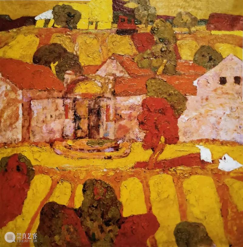 “山川魂魄——中国南方油画山水研究展”作品赏析 油画 山川 魂魄 南方 山水 中国 作品 研究展 张祖英 群山苏醒 崇真艺客