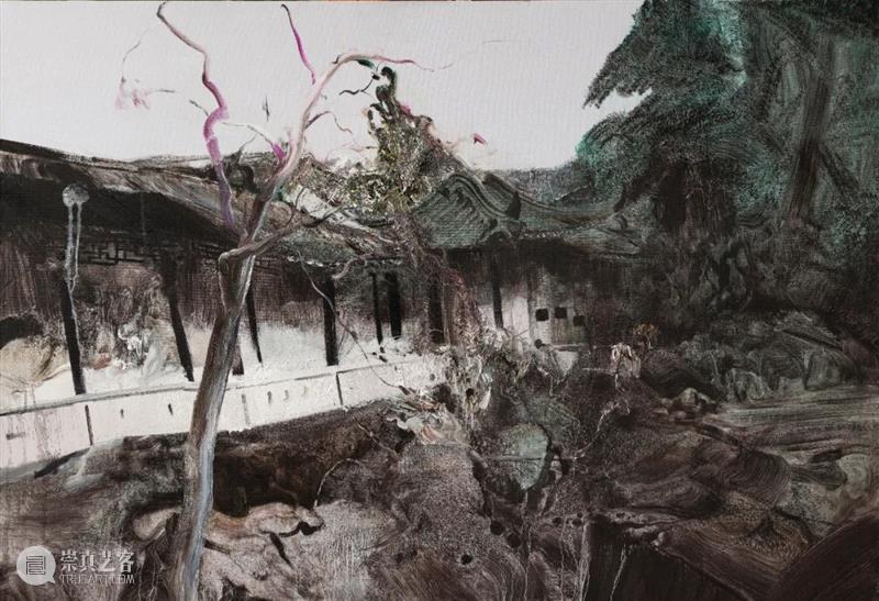 “山川魂魄——中国南方油画山水研究展”作品赏析 油画 山川 魂魄 南方 山水 中国 作品 研究展 张祖英 群山苏醒 崇真艺客