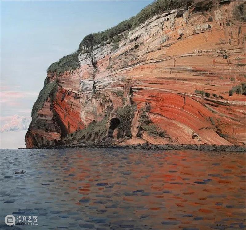 “山川魂魄——中国南方油画山水研究展”作品赏析 油画 山川 魂魄 南方 山水 中国 作品 研究展 张祖英 群山苏醒 崇真艺客