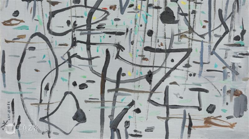 【中华艺术宫 | 每日一画】吴冠中《残荷新柳》 吴冠中 残荷新柳 中华艺术宫 油画 上海美术馆 作品 荷花 秋风 残荷 画家们 崇真艺客