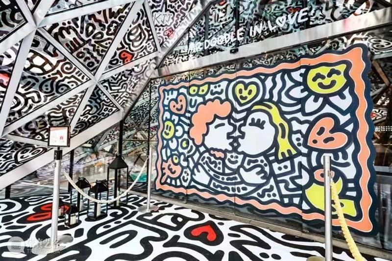 现场直击!Mr Doodle涂鸦先生全球首次美术馆个展开幕 全球 Doodle涂鸦 先生 美术 馆个展 现场 藝術門 独家 艺术家 恋爱中 崇真艺客