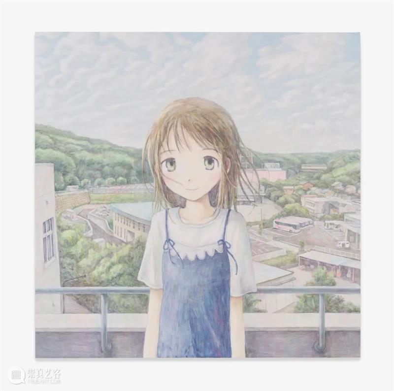时尚芭莎艺术报道｜天才少女与她的画外风景 风景 艺术 少女 时尚 芭莎 报道 天才 仓谷 惠美 个展 崇真艺客