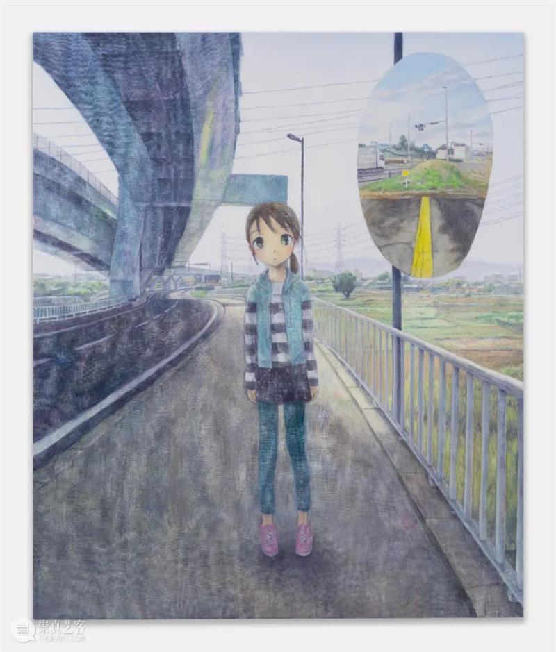 时尚芭莎艺术报道|天才少女与她的画外风景 风景 艺术 少女 时尚 芭莎 报道 天才 仓谷 惠美 个展 崇真艺客
