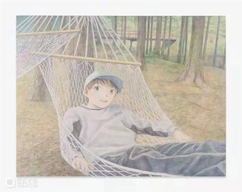 时尚芭莎艺术报道|天才少女与她的画外风景 风景 艺术 少女 时尚 芭莎 报道 天才 仓谷 惠美 个展 崇真艺客