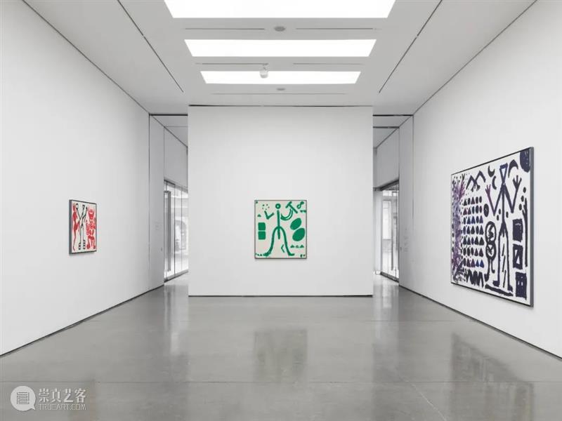 白立方伦敦 | A.R.彭克（A.R. Penck）：1974–1990年间的绘画 Penck 彭克 白立方 伦敦 Paintings March April DACS Photo Cube 崇真艺客