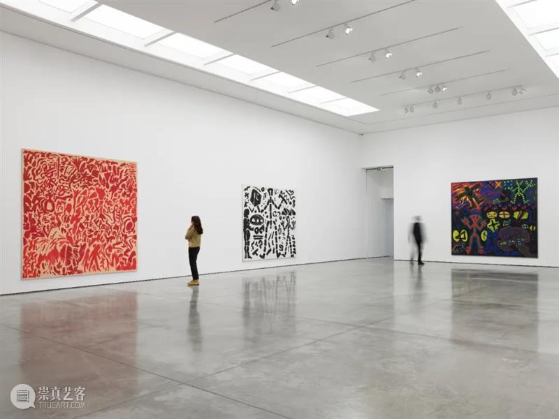 白立方伦敦 | A.R.彭克（A.R. Penck）：1974–1990年间的绘画 Penck 彭克 白立方 伦敦 Paintings March April DACS Photo Cube 崇真艺客