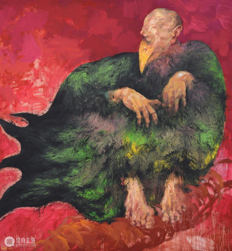 虔诚的祈祷——石磊作品回顾 石磊 作品 虔诚的祈祷 表现力 叙事性 当年 西斯廷教堂 天顶 壁画 米开朗基罗 崇真艺客