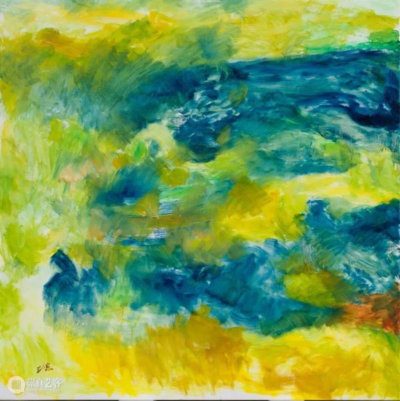 GAC展览 | 张功慤个展《或形或影》将在嘉德艺术中心与您共探色彩之美 张功慤 嘉德艺术中心 色彩 GAC 个展 个人 二维码 早鸟 吴大羽 上海 崇真艺客