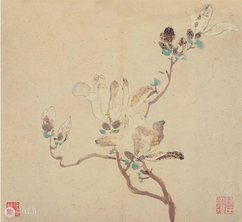 北京保利拍卖丨如此高花白于雪 年年偏是斗风开 北京保利拍卖 于雪 净若清荷尘 白云美 微风 栏杆 玉兰 早春 白花 古时 崇真艺客