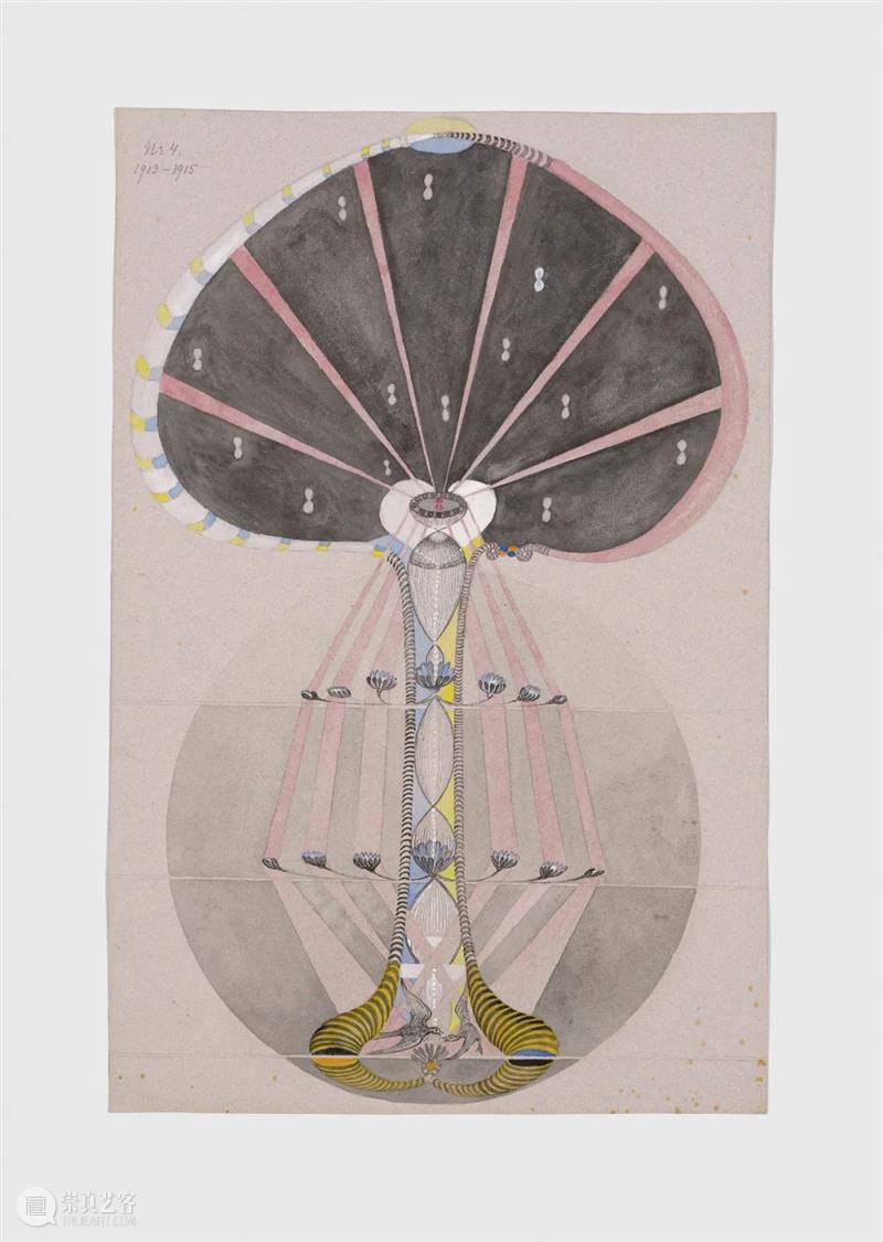 卓纳伦敦 | 希尔玛·阿芙·克林特（Hilma af Klint）《智识之树》作品展览 智识之树 卓纳 希尔玛·阿芙·克林特 作品 伦敦 希尔玛 阿芙·克林特 日期 时间 画廊 崇真艺客