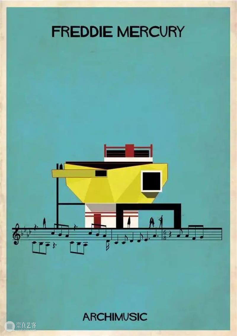 Federico Babina 当建筑遇上音乐 Babina 建筑 音乐 意大利 建筑师 图形 设计师 故事 工作 巴塞罗那 崇真艺客