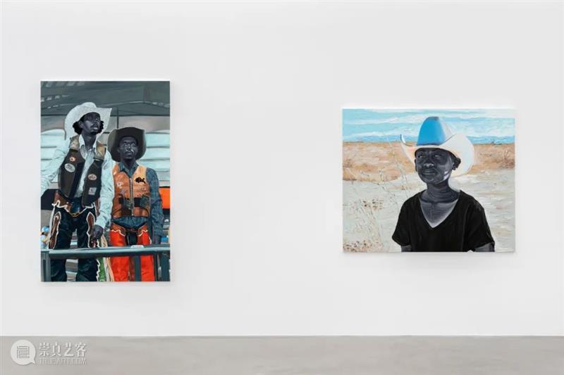 展览现场｜奥蒂斯·夸梅·凯·奎科（Otis Kwame Kye Quaicoe）「黑人牛仔竞技」@ 阿尔敏·莱希 - 布鲁塞尔 奥蒂斯 夸梅 阿尔敏 莱希 布鲁塞尔 奎科 黑人 牛仔 竞技 现场 崇真艺客